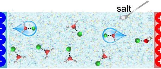 《自然•通讯》刊发冯光团队离子液体超级电容器研究成果