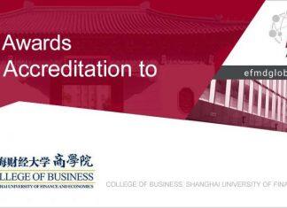 上海财经大学商学院通过EQUIS国际认证