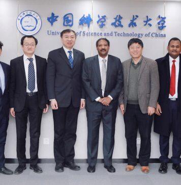 苏丹驻华大使馆一行人访问中国科学技术大学