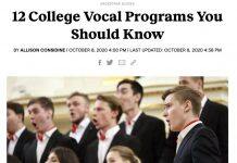 辛辛那提大学音乐学院获评为顶尖声乐专业学院