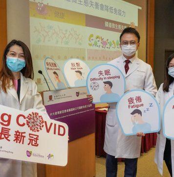 香港中文大学发现新冠患者的肠道内缺乏可调节免疫力的益菌