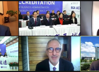 中南财经政法大学工商管理学院成为国内首家单独通过BGA认证的商学院