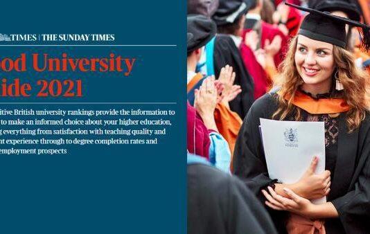 2021年Times英国大学排名出炉