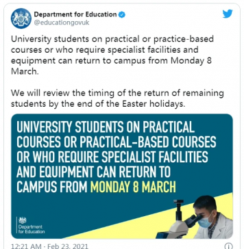 英国今日复学,正式解封还会远吗?