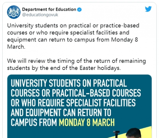 英国今日复学,正式解封还会远吗?