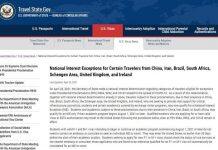 美国解除中国学生赴美限制,持有F/M签证可直飞,无需离境14天