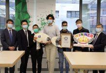 香港大学工程学院的学生团队研发机械鱼再破世界纪录