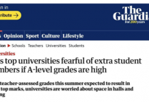 多个英国大学宣布将减少2021年招生人数