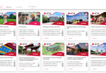 中国高校代表团参加THE在线全球教育展(亚洲专场)