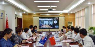 河北科技大学与澳大利亚联邦大学通过线上进行友好交流