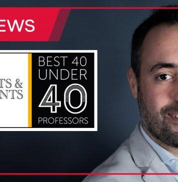 法国凯致商学院Alfredo Jimenez教授入选全球40位40岁以下最杰出商学院教授名录