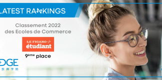 2022年《费加罗报》法国最佳商学院排名新鲜出炉,KEDGE稳居全法Top10