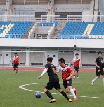 澳门科技大学酒店与旅游管理学院携手法学院举办“第二届师生足球友谊赛”