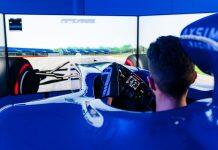 赫尔大学的电动赛车队利用高端模拟器训练参加国际比赛