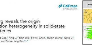 上海交通大学密西根学院 教师薄首行团队实现固态电池三维应力成像