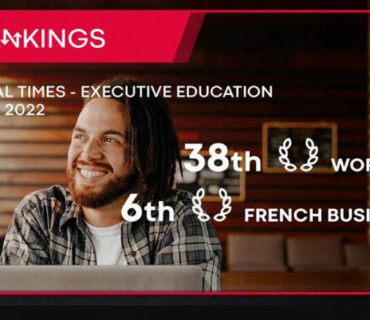 KEDGE在2022年度《金融时报》全球高管教育排名中荣获全法第6和全球第38