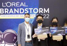 上纽学子斩获2022欧莱雅商赛新加坡赛区总冠军