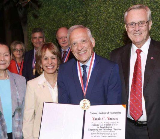美国南加州大学Viterbi工程学院院长Yortsos荣获工程教育最高奖项