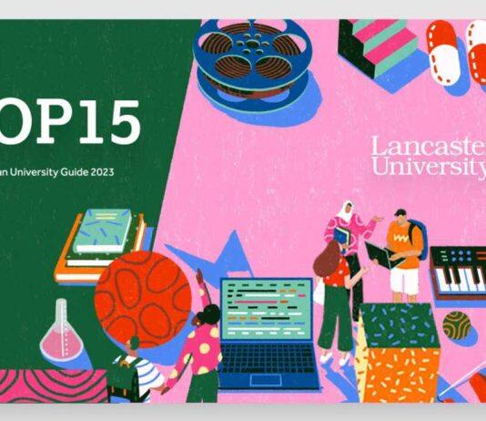 兰卡斯特大学在英国三大榜单中持续稳定表现稳居全英TOP15