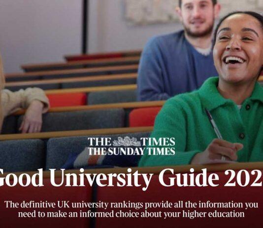 英国提赛德大学在泰晤士报2023英国大学最新排名中再次上升