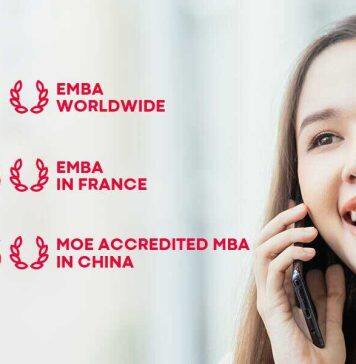 上海交通大学-法国凯致商学院Global MBA项目荣登2022《金融时报》EMBA全球42强