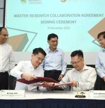 华侨银行与新加坡南洋理工大学签订500万新元研究合作协议