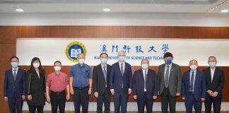 广西大学代表团来访澳门科技大学