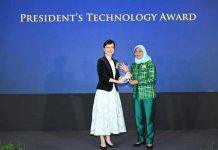 NTU王蓉教授荣获新加坡总统科技奖