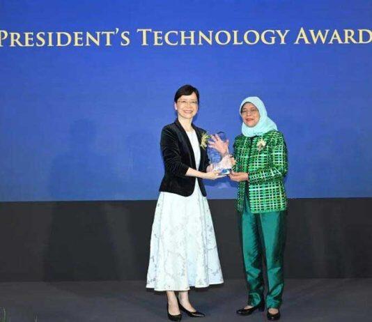 NTU王蓉教授荣获新加坡总统科技奖