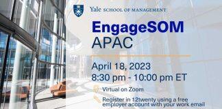 SOM学生/校友福利:亚太地区专场招聘会来了