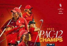 南加州大学女子高尔夫球队斩获2023 Pac-12联盟赛冠军