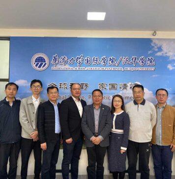 华侨大学国际学院与九牧集团座谈交流