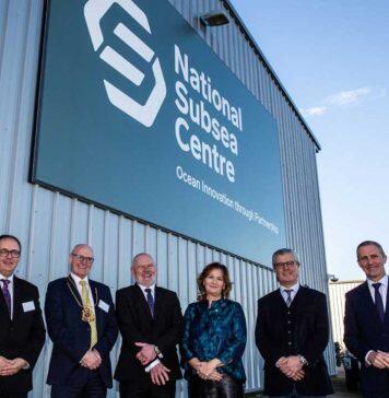 国家海底中心在阿伯丁正式揭幕