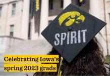 美国爱荷华大学2023年春季学期毕业生统计数据