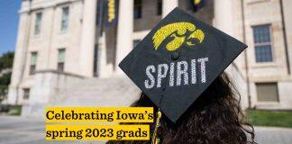 美国爱荷华大学2023年春季学期毕业生统计数据