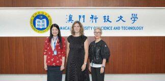 比利时副总领事Eva Morre女士到访澳门科技大学