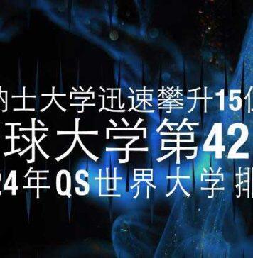 澳大利亚蒙纳士大学位居2024QS世界大学排名第42位
