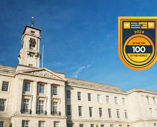 2024QS世界大学排名中诺丁汉大学位列世界百强