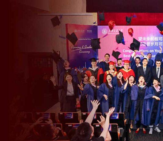 上海交通大学 – 法国凯致商学院Global MBA项目毕业暨开学典礼于上海隆重举行