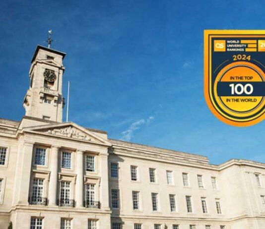 在2024QS世界大学排名中英国诺丁汉大学位列世界百强