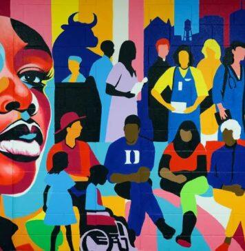 杜克在北卡 | 多彩壁画彰显杜克促进社区参与研究的决心