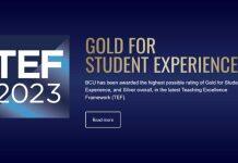英国伯明翰城市大学荣获TEF金奖