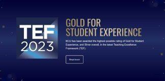 英国伯明翰城市大学荣获TEF金奖