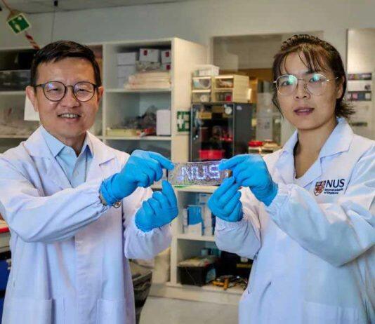 新国大科研团队开发出新型液态金属电路 用于可穿戴设备