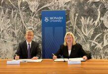 澳大利亚蒙纳士大学和中国武汉大学建立正式的合作伙伴关系