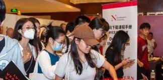 美国东北大学全球教育博览会中国行圆满落幕