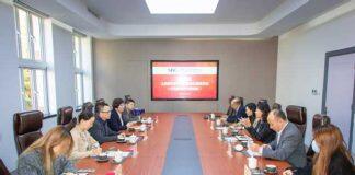 上海商学院上海洛桑酒店管理学院一行访问中英国际学院