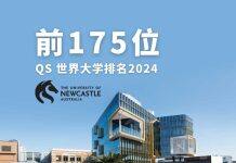 澳大利亚纽卡斯尔大学在2024年QS世界大学排名中位列第173位