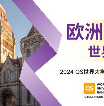 2024QS世界大学可持续发展排名曼彻斯特大学持续领跑