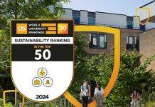 兰卡斯特大学在“QS可持续性排名”中荣获全球前50名